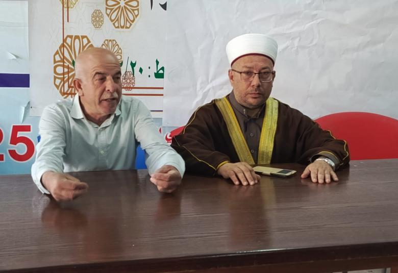 
<span>محاضرة دينية في وسطية السلط </span>
