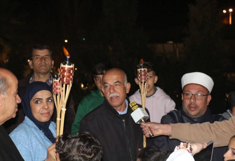 
<span>احتفالاً بحلول شهر رمضان المبارك </span>
